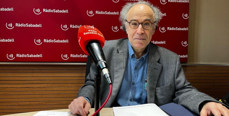 Benet Casablancas, a RàdioSabadell | Mireia Sans