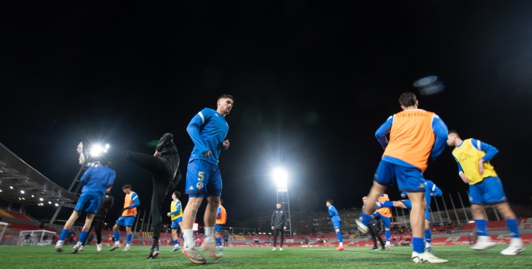 Escalfament a l'Olímpic | Roger Benet