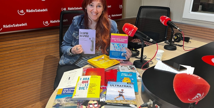 Sandra Alcaide a RàdioSabadell