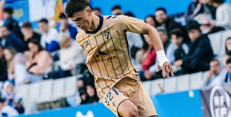 Marc Delgado va jugar els 90 a la Nova Creu Alta | SD Eibar