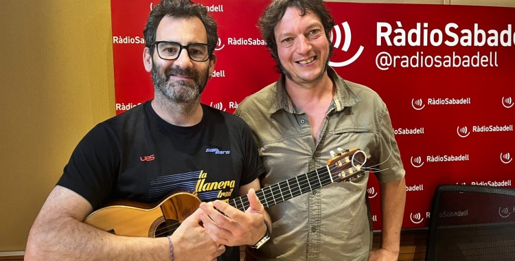 Marc Torrent i Christian Simelio a RàdioSabadell