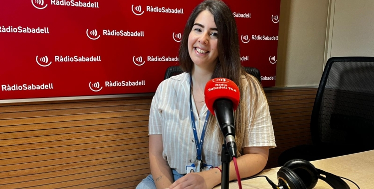 Laia Santos a RàdioSabadell | Mireia Sans