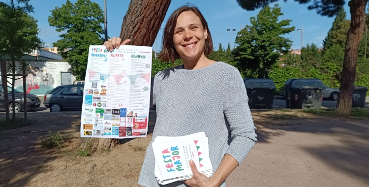 Laura Muñoz, membre de la junta i la Comissió de Festes de l'AV de Nostra Llar | RàdioSabadell