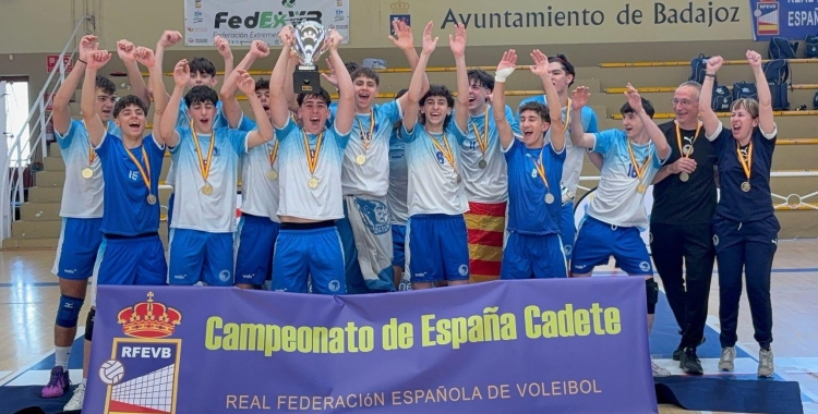 CN Sabadell campió d'Espanya cadet