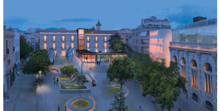 Recreació de com quedarà el futur 'Sabadell, Centre de Cultura'