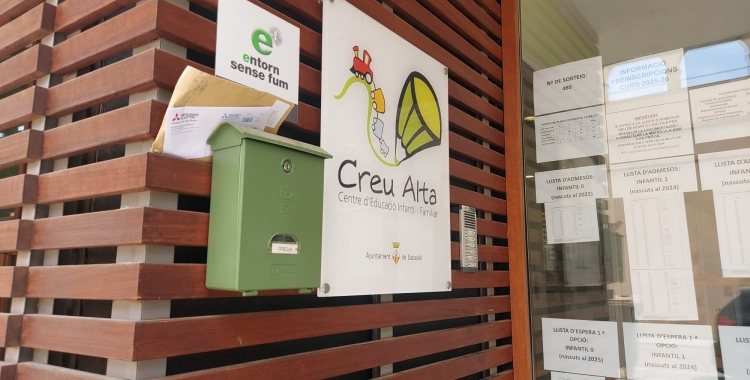 Imatge del cartell del CEIF Creu Alta | Núria García