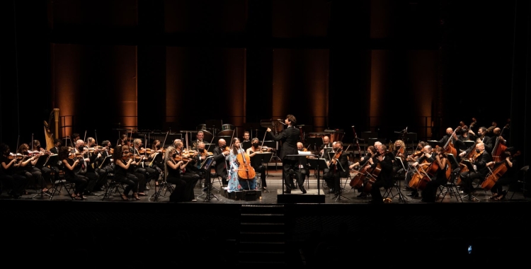 L'Orquestra Simfònica del Vallès en una imatge d'arxiu