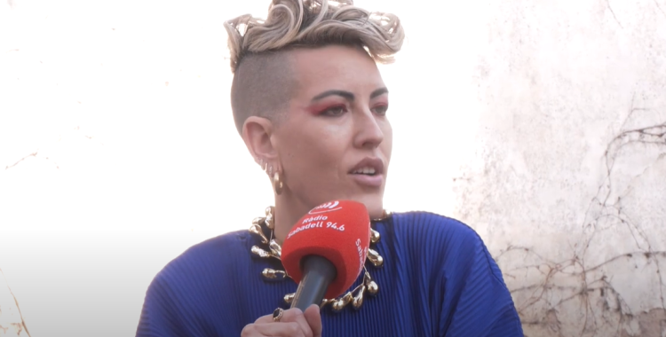 Marta Pontnou, entrevistada a RàdioSabadell