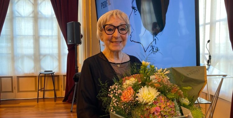 Mirna Lacambra durant l'acte