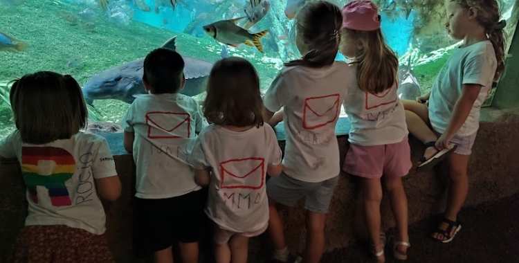 Infants de l'Eina en una sortida