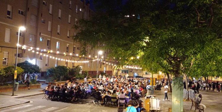 El sopar popular de la Festa Major d'Espronceda | Cedida
