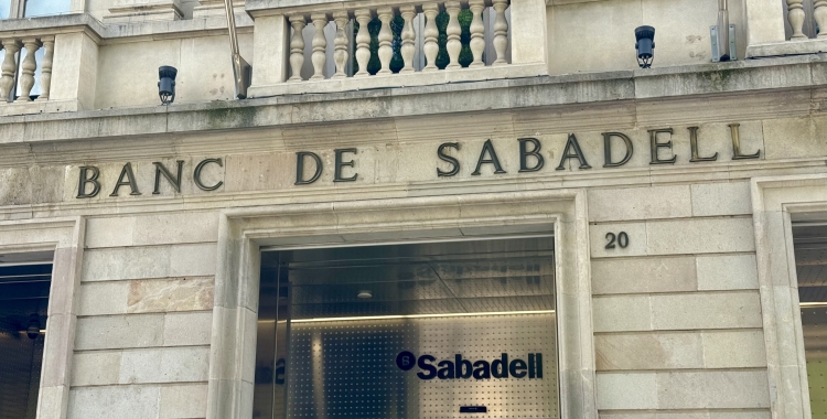 Seu social del BS a la plaça Sant Roc de Sabadell | Albert Segura (ACN)