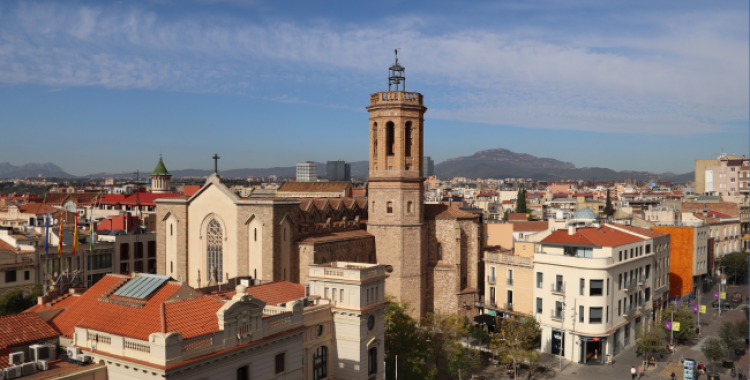 Sabadell des de l'aire | Cedida