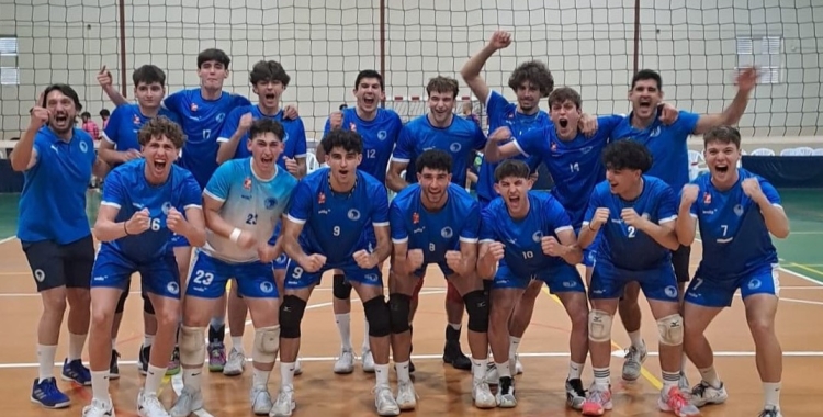 L'equip de Sebas Zunino i Camilo Caro va aconseguir l'ascens derrotant el Murcia | CNS Vòlei