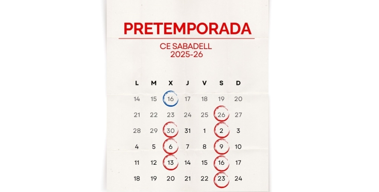 Imatge amb les dates clau marcades en el calendari | RàdioSabadell