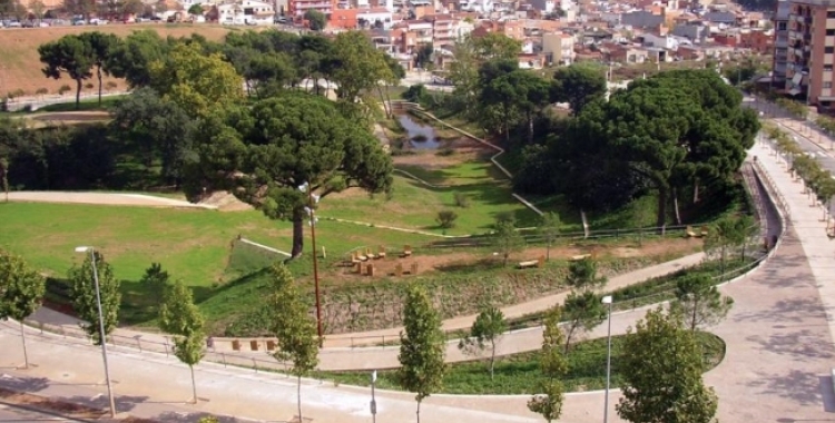 Un dels parcs urbans de Sabadell
