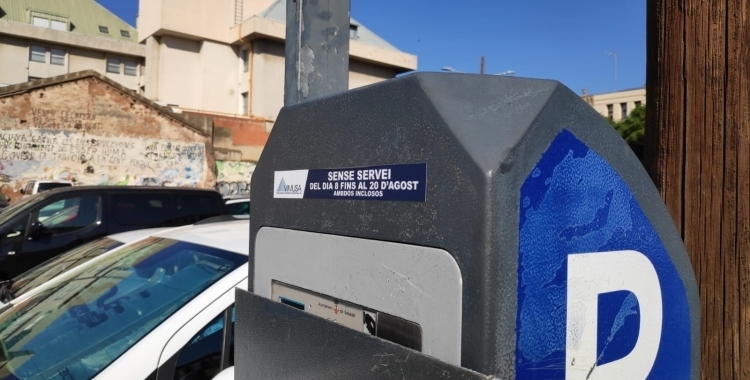La Zona Blava serà gratuïta a Sabadell dues setmanes aquest agost