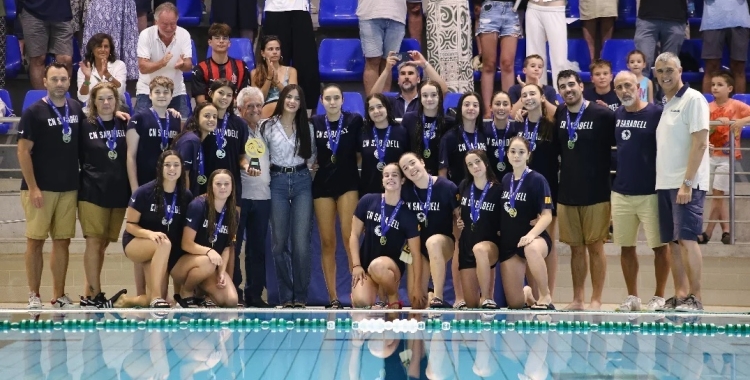 Cadet campió Espanya CN Sabadell