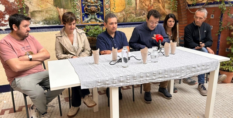 Representants de la Plataforma Vàlua | Cedida