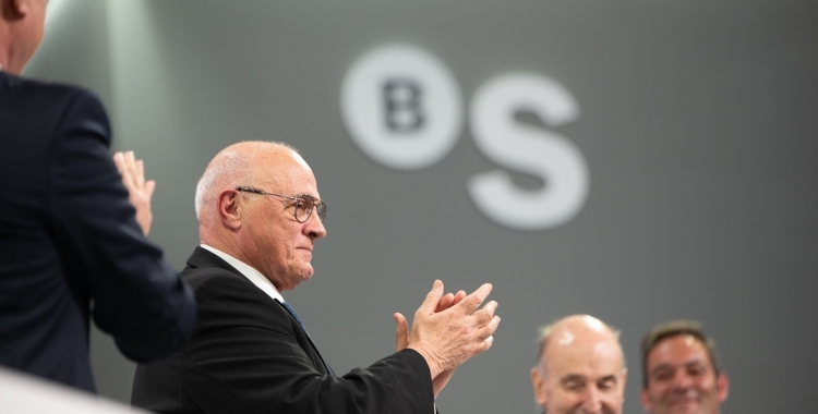 Josep Oliu a la junta d'accionistes celebrada a Sabadell | Roger Benet