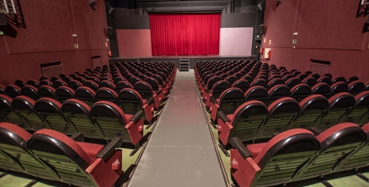 La platea del Teatre Sant Vicenç | Arxiu