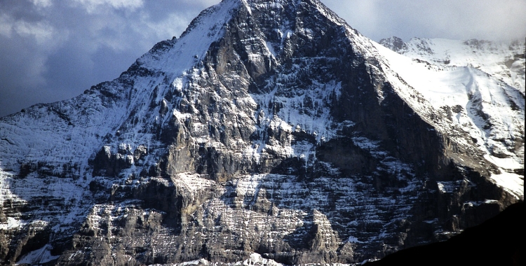La muntanya Eiger, a Suïssa