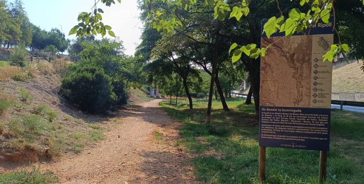 Un dels camins de la zona de Can Rimbles | RàdioSabadell