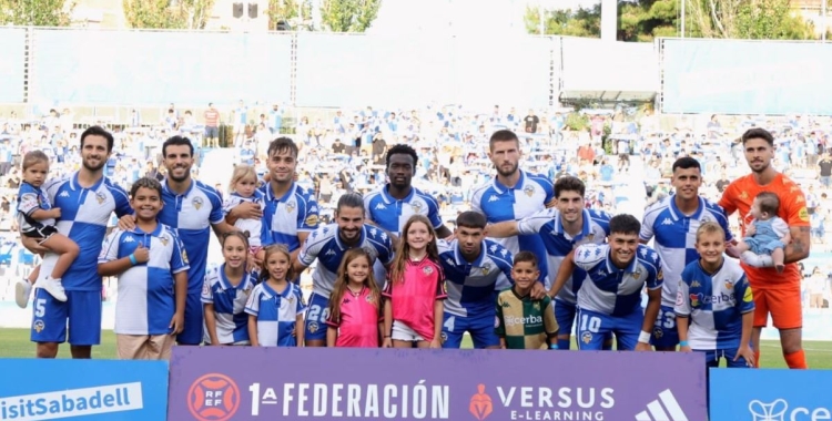 Onze del Sabadell contra l'Eldense