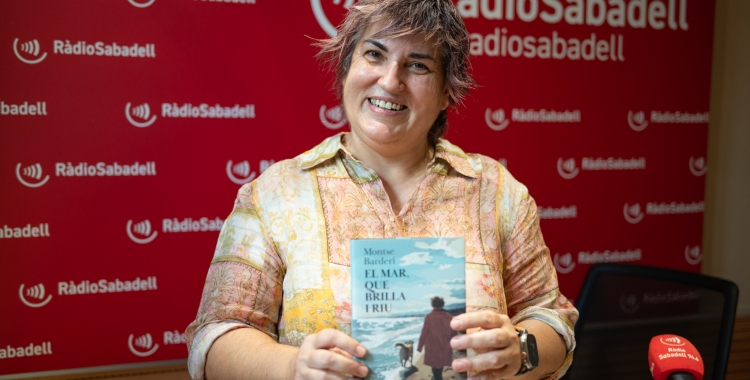 Montse Barderi als estudis de RàdioSabadell | Roger Benet