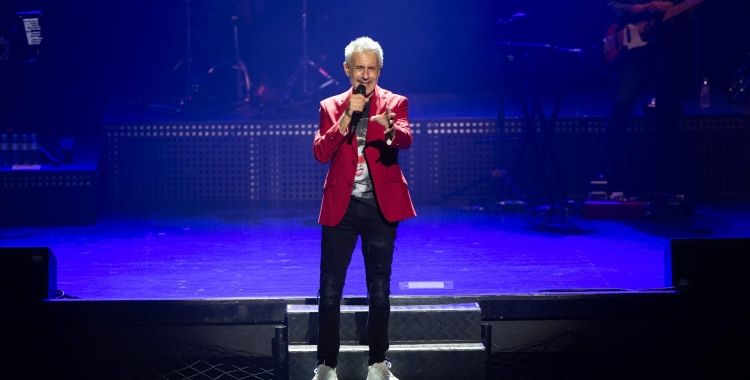 Sergio Dalma en el seu últim concert a la Faràndula