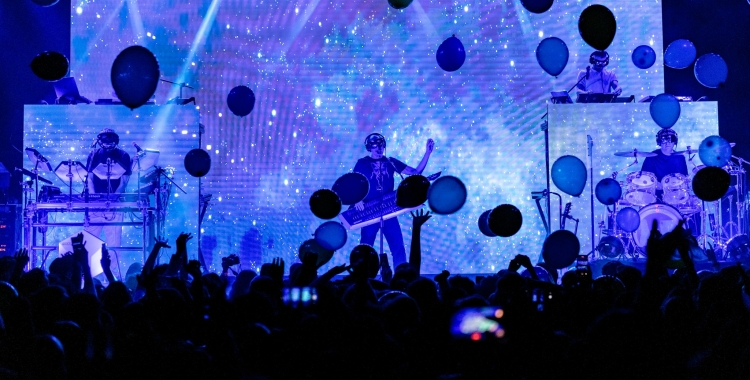 Imatge d'un concert de La Casa Azul | Cedida
