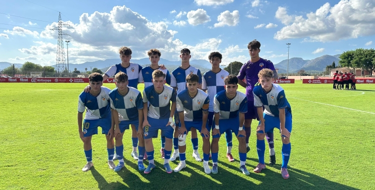Onze arlequinat ahir a Son Bibiloni | @FutBaseCES