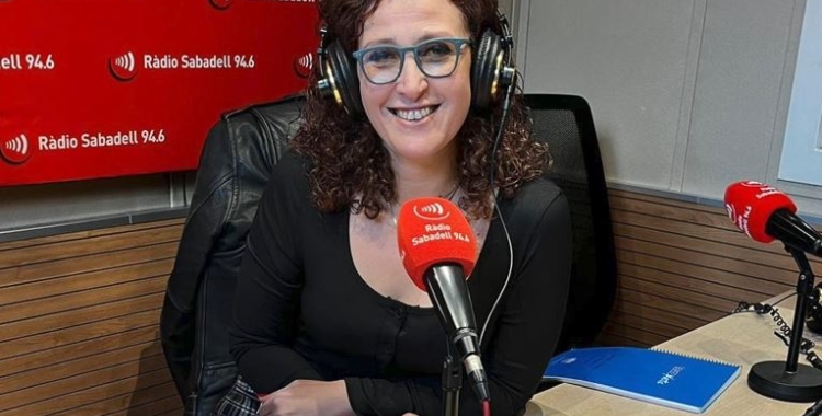 Tefi Abasolo a Ràdio Sabadell | Mireia Sans