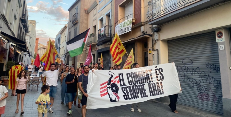 La manifestació d'aquest dimecres