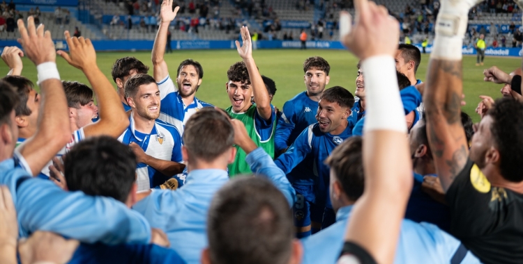 Celebració Sabadell Villarreal 'B'