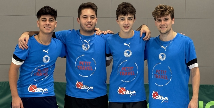 Khidasheli Casadevall Barberà O'Connor CNS tennis taula