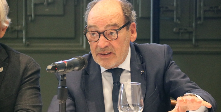 Jordi Casas, president de l'Associació d'Accionistes Minoritaris de Banc Sabadell | Maria Asmarat (ACN)