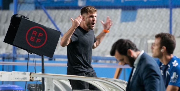 Ferran Costa expulsió Sabadell-Eldense