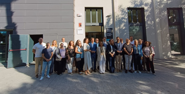 Autoritats i representants econòmics davant la nova delegació d'ACCIÓ | RàdioSabadell