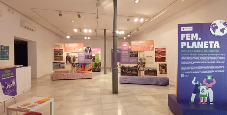 La mostra  ‘FEM.Planeta, dones i canvi climàtic’