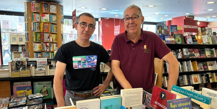 En Santi i en Jordi a la Llibreria Tècnica | Roger Benet (RàdioSabadell)