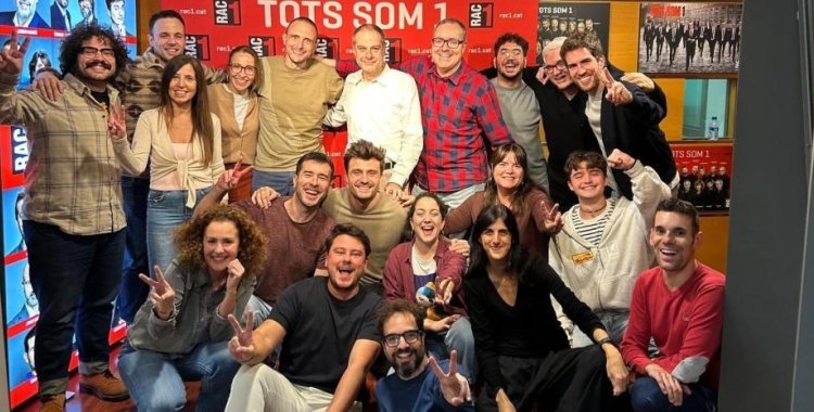 L'equip del 'Versió RAC1' | Cedida