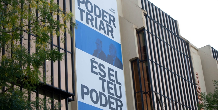 Cartell publicitari del Banc Sabadell