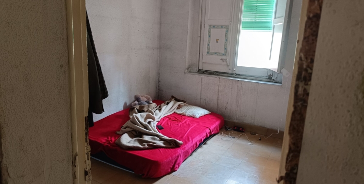 L'habitació d'un dels ocupants de La Caserna | Pere Gallifa