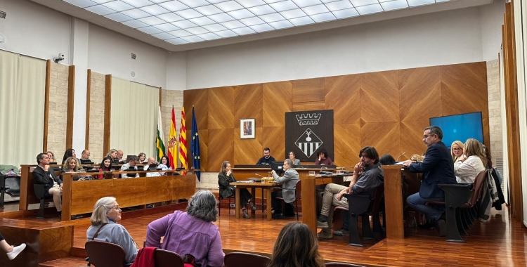 El ple de l'Ajuntament d'aquest octubre