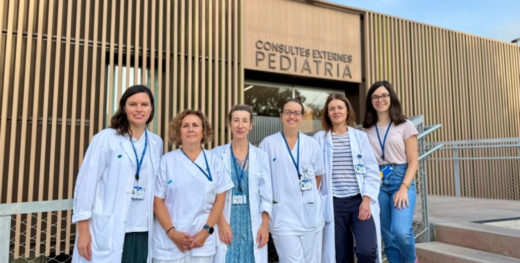Professionals que participen a l'assaig clínica davant de les consultes externes de pediatria | Cedida