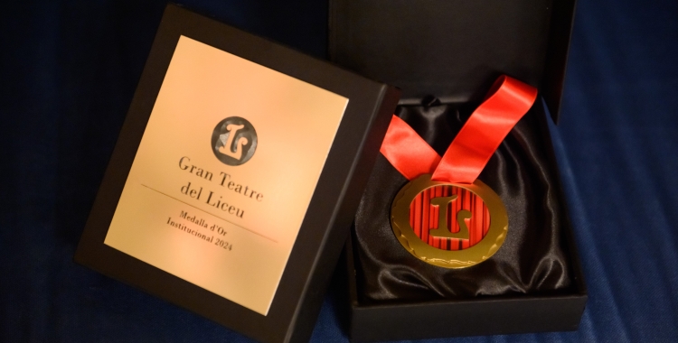 La medalla d'or del Liceu