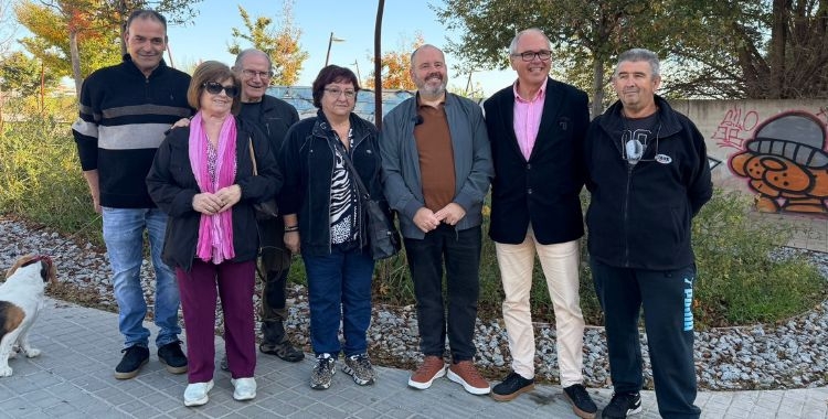 El portaveu Joan Mena i el diputat Fèlix Alonso des de Can Llong | Mireia Sans