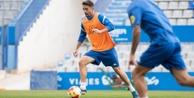 Cortés a l'entrenament d'avui | Roger Benet