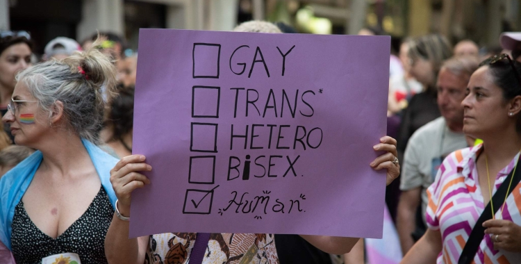 Imatge d'arxiu d'una manifestació del dia de l'Orgull LGBTIQ+ a Sabadell